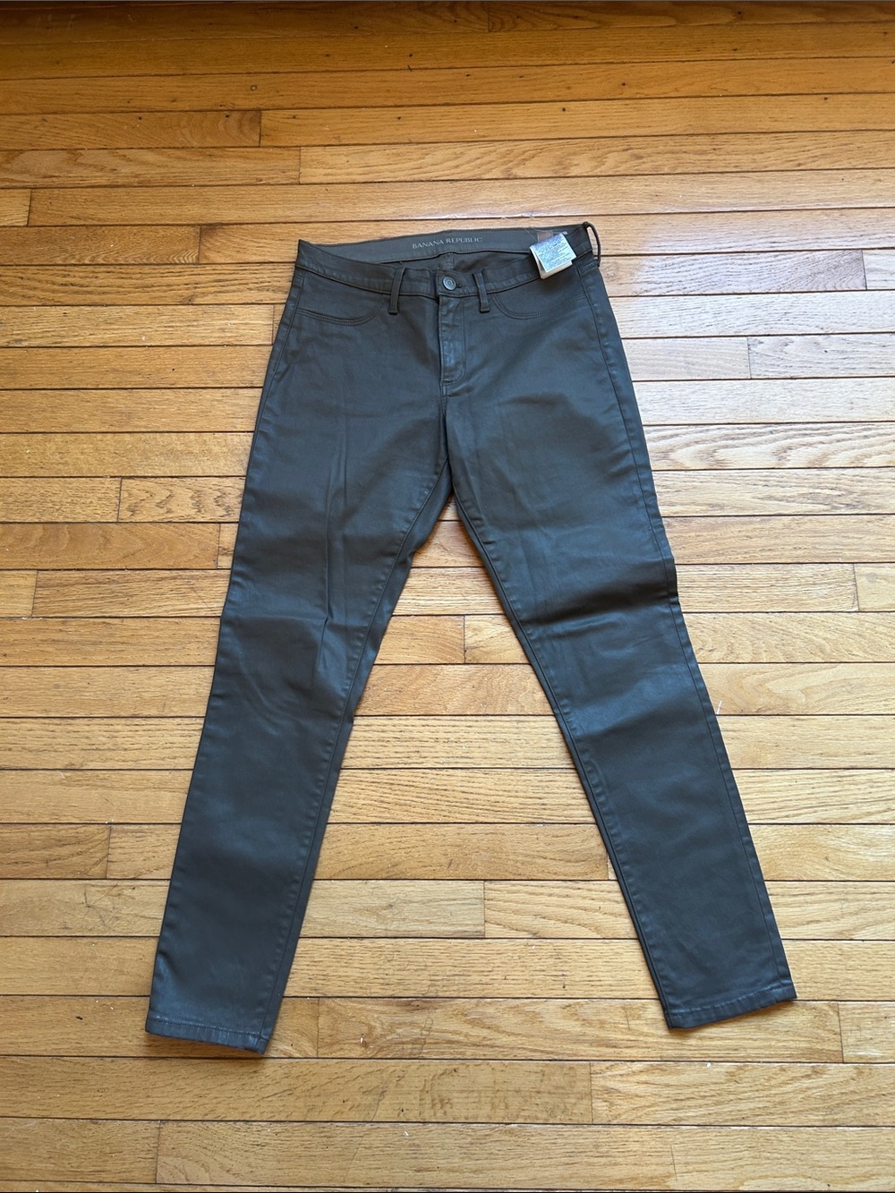 Banana Republic Women’s Skinny Jeans in  Green Taupe